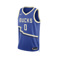 Nike Dri-FIT NBA 2024/25 City Edition Swingman Jersey - Damian Lillard Milwaukee Bucks