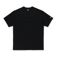 New Era Wordmark Emboss Basketball Tonal Pack Black Oversized Short-Sleeve Shirt