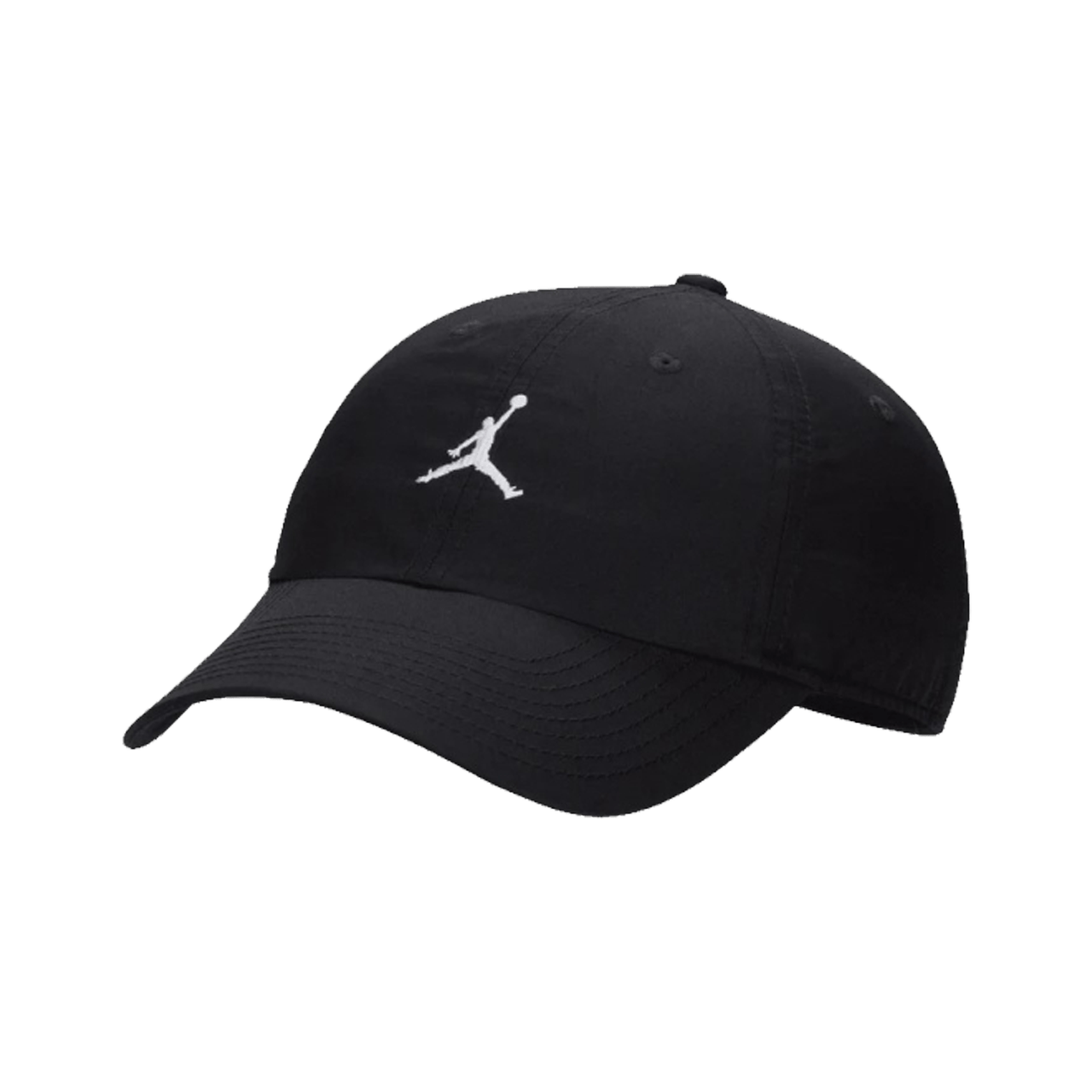 Jordan Club Unstructured Curved-Bill Hat Black