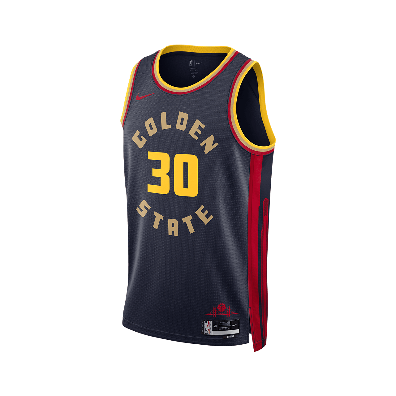 Nike Dri FIT NBA 2024 25 City Edition Swingman Jersey Stephen Curry TITAN