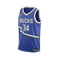 Nike Dri-FIT NBA 2024/25 City Edition Swingman Jersey - Giannis Antetokounmpo Milwaukee Bucks