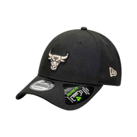 New Era Chicago Bulls Repreve® Black Oat 9Forty Adjustable Cap