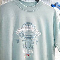 Titan Worldwide Buckets Tee - Seafoam Green