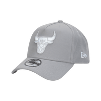 New Era Chicago Bulls Repreve® Cloud Gray 9Forty A-Frame Snapback Cap