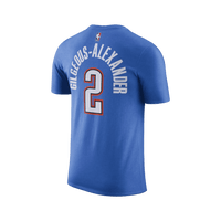 Nike NBA Shai Gilgeous-Alexander Oklahoma City Thunder Icon Edition Player Tee