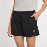 Titan Staples Fist Logo Women's Performance Shorts - Black