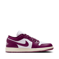 Wmns Air Jordan 1 Low 'White and Bordeaux'