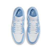 Wmns Air Jordan 1 Low 'White/Aluminum'