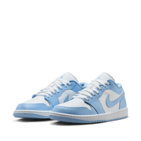 Wmns Air Jordan 1 Low 'White/Aluminum'