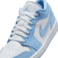 Wmns Air Jordan 1 Low 'White/Aluminum'