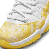 Wmns Air Jordan 11 Retro Low 'Yellow Snakeskin'