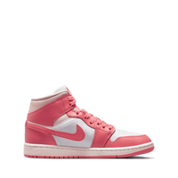 Wmns Air Jordan 1 Mid 'White and Sea Coral'