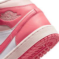 Wmns Air Jordan 1 Mid 'White and Sea Coral'