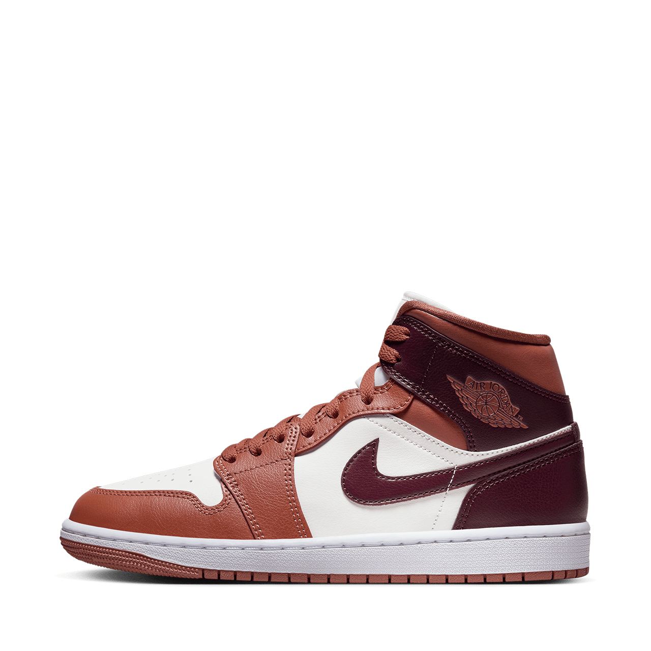 Rose gold and white 2025 jordan 1
