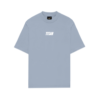 Titan Essentials Strike Logo Tee - Powder Blue