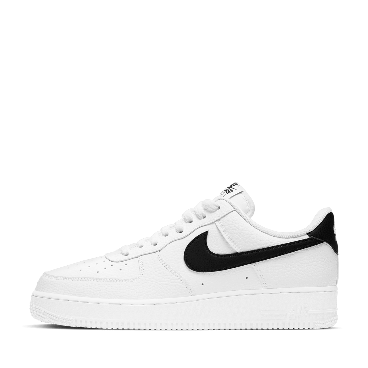 Nike air force top 1 07 black swoosh