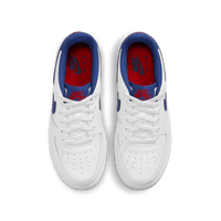 Nike Air Force 1 GS 'White and Deep Royal Blue'