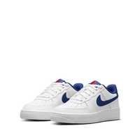 Nike Air Force 1 GS 'White and Deep Royal Blue'