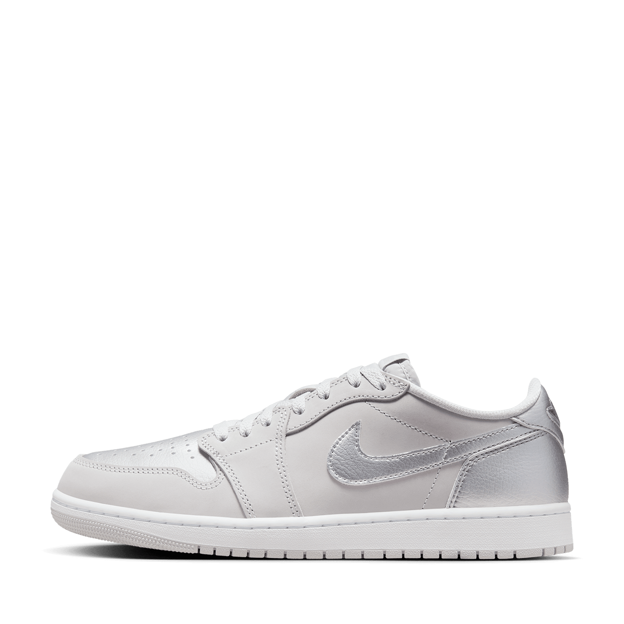 Metallic silver jordan 1 best sale