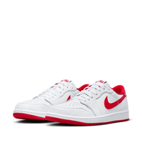 Air Jordan 1 Low OG 'White and University Red'
