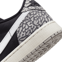Air Jordan 1 Low OG GS 'Black Cement'