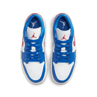 Wmns Air Jordan 1 Low 'Sport Blue and Gym Red'