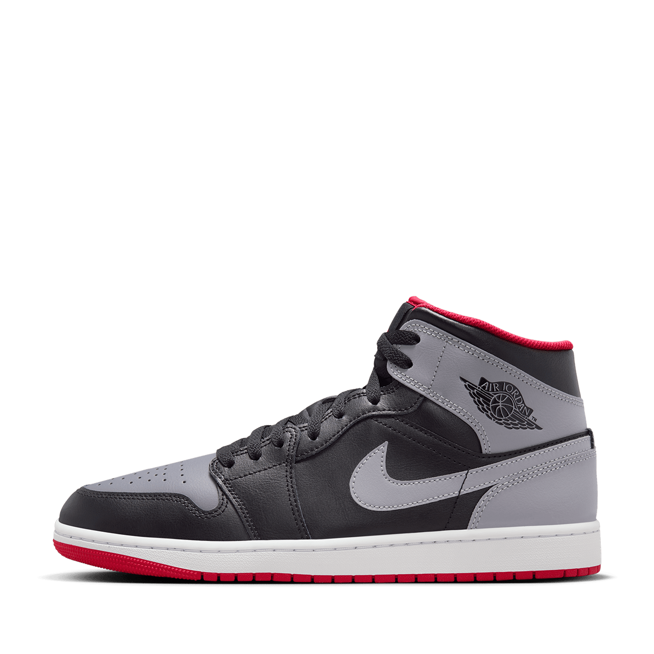 Air Jordan 1 Mid 'Black and Cement Grey' TITAN
