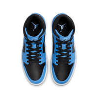 Air Jordan 1 Mid 'University Blue and Black'