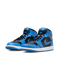 Air Jordan 1 Mid 'University Blue and Black'