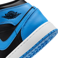 Air Jordan 1 Mid 'University Blue and Black'