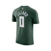 Nike NBA Damian Lillard Milwaukee Bucks Icon Edition Player Tee