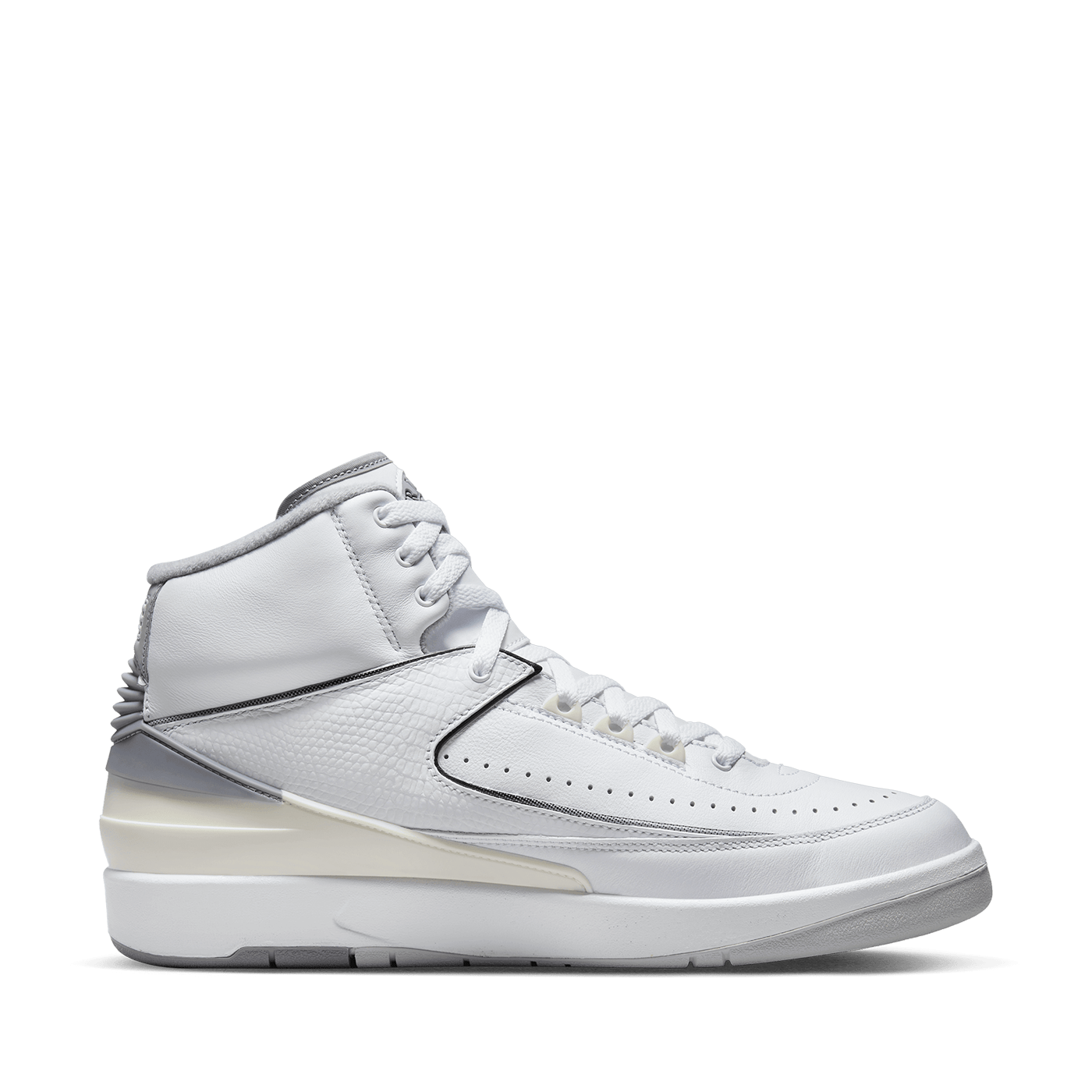 Air Jordan 2 Retro White and Cement Grey