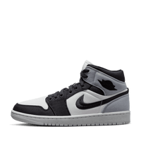 Wmns Air Jordan 1 Mid SE 'Sail, Black and Light Steel Grey'