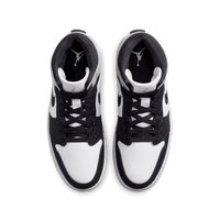 Wmns Air Jordan 1 Mid SE 'Sail, Black and Light Steel Grey'