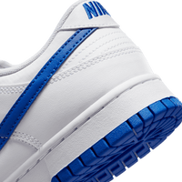 Nike Dunk Low 'White and Hyper Royal'