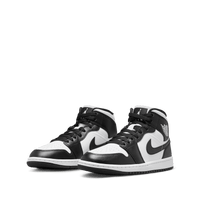Wmns Air Jordan 1 Mid 'White and Black'