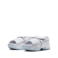 Wmns Nike Adjust Force Sandal 'White and Metallic Silver'
