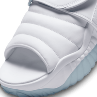 Wmns Nike Adjust Force Sandal 'White and Metallic Silver'