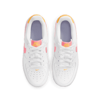 Nike Air Force 1 GS 'White and Coral Chalk'