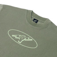 Titan Staples Fist Orbit Tee - Olive Green