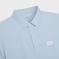 Titan Staples Performance Polo - Baby Blue