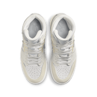 Wmns Air Jordan 1 MM High 'White and Pure Platinum'