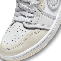 Wmns Air Jordan 1 MM High 'White and Pure Platinum'