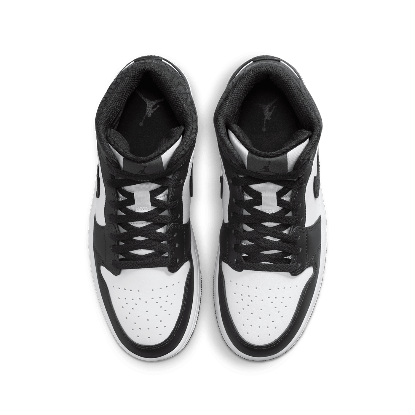 Air Jordan 1 Mid SE Off Noir and Black TITAN