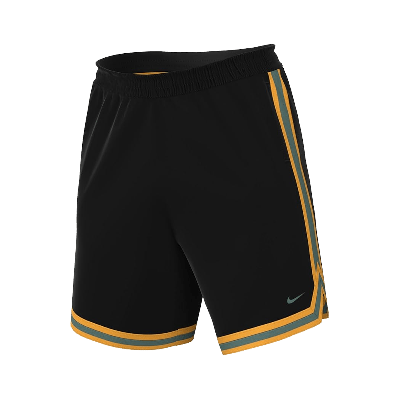 Black and hotsell gold nike shorts