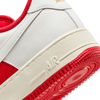 Nike Air Force 1 '07 'Sail and University Red'