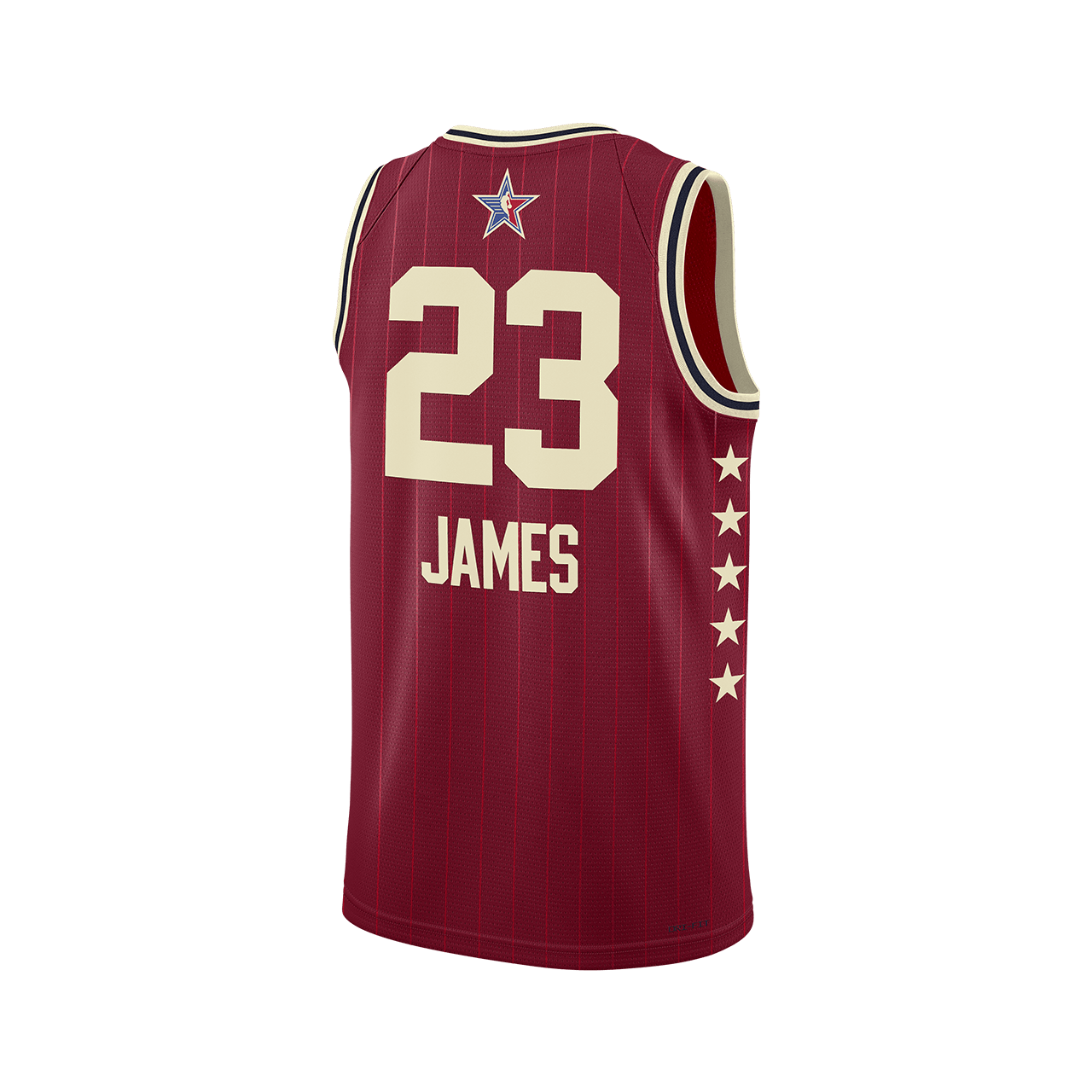 Jordan DriFIT NBA 2024 AllStar Weekend Swingman Jersey LeBron Jame