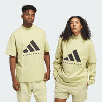 adidas Basketball Tee - Yellow