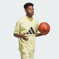 adidas Basketball Tee - Yellow