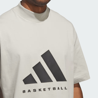 adidas Basketball Tee - Beige